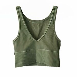 Lululemon Power Pivot Ribbed Tank Top Reversible